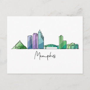Memphis TENNESSEE Vykort