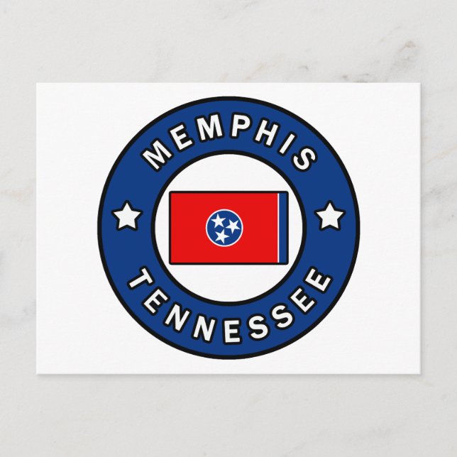 Memphis Tennessee Vykort (Framsida)