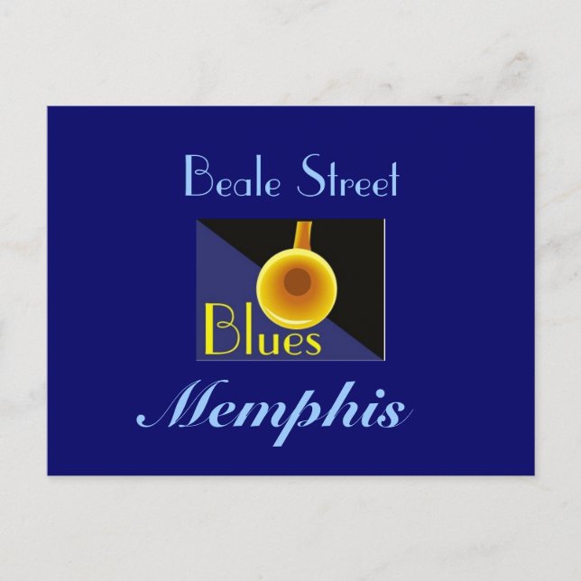 Memphis Tennessee Vykort (Framsida)