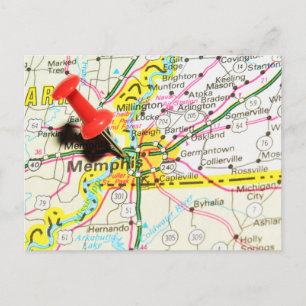 Memphis, Tennessee Vykort
