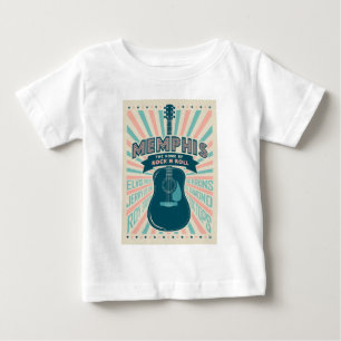 Memphis, TN: Guitar Series   Sten-N-Roll T Shirt