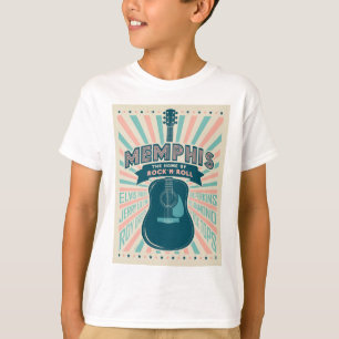 Memphis, TN: Guitar Series Sten-N-Roll T Shirt