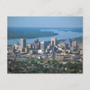 Memphis, TN Skyline vycard Vykort