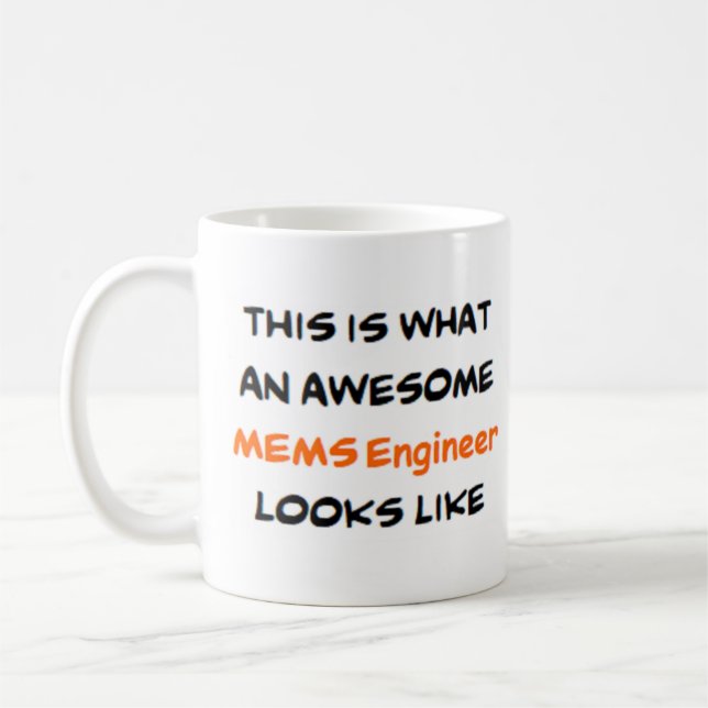 Mems ingenjör, fantastisk kaffemugg (Vänster)