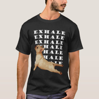 Men And Women French Bulldog Yoga Statue  Joga T Shirt
