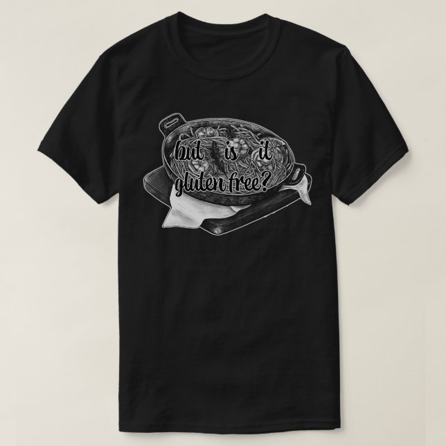 Men är det gluten-fria coeliacallergiska citat? t shirt (Design framsida)