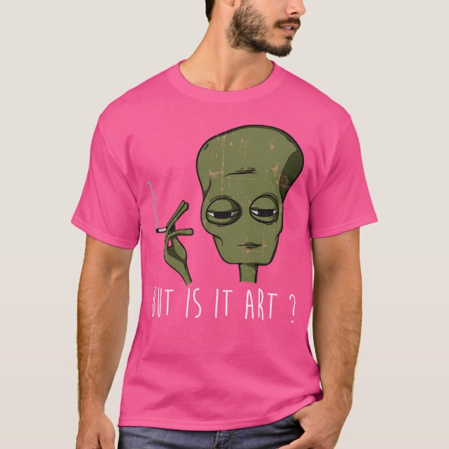 Men är det konst Trending, Medveten Tee? T Shirt (Framsida)