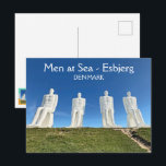 Men At Sea Denmark Postcard! Vykort<br><div class="desc">Men At Sea Denmark Postcard!
By MammaBASIL.</div>