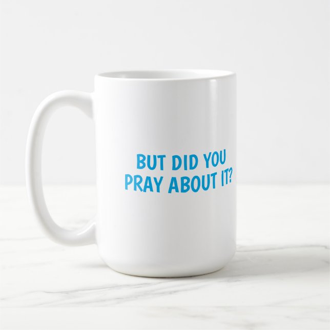 Men bad du om det? kaffemugg (Vänster)