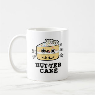 Men Cake Funny Butter Pun Kaffemugg