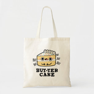 Men Cake Funny Butter Pun Tygkasse