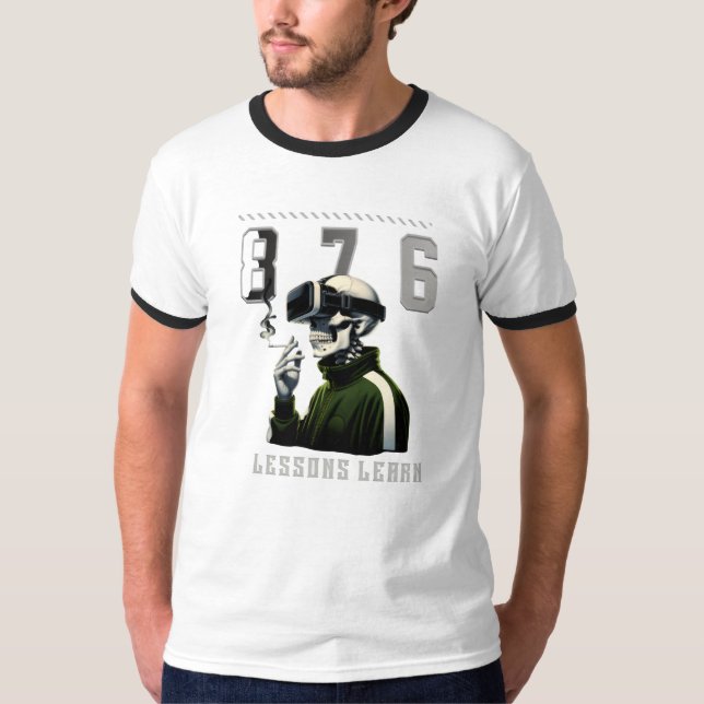 Men Champion Gorilla Lessons Learn T-Shirt (Framsida)