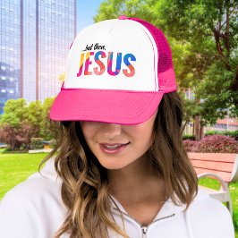 Men då målade Jesus Brev Truckerkeps
