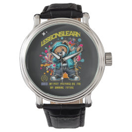 MEN DABBING FRAMTIDA LEKTIONER LÄR EWATCH  ARMBANDSUR