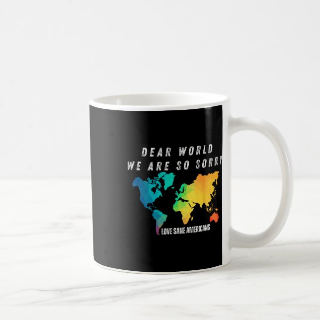 Men Dear World  Kaffemugg (Höger)