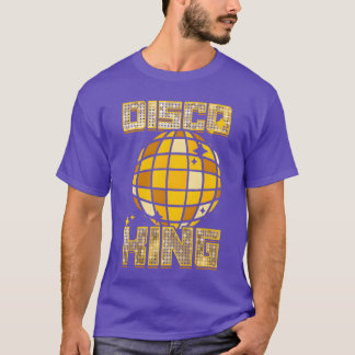 Men Disco King Dansar 70-80-90-talsmusik retro T Shirt