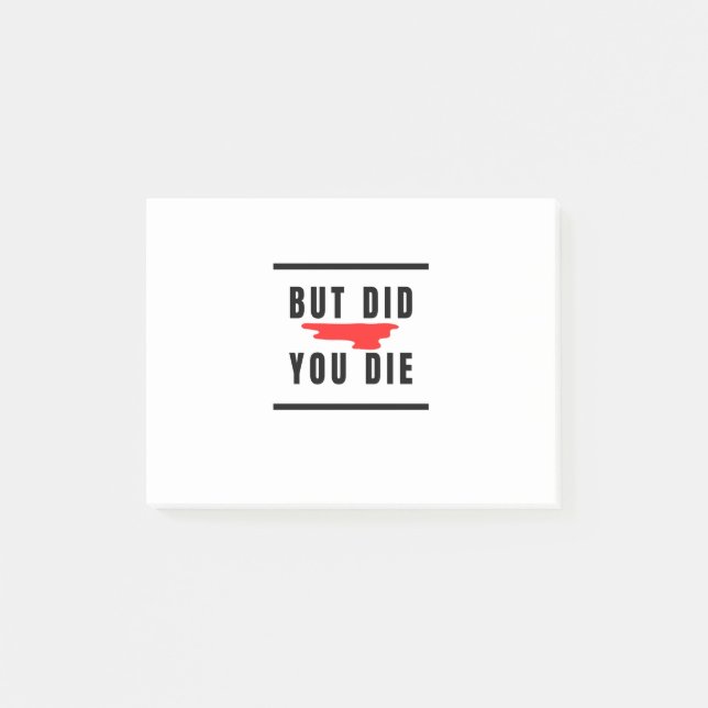 Men dog du post-it block (Framsida)