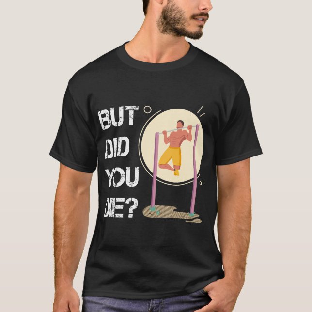 Men dog du? t shirt (Framsida)