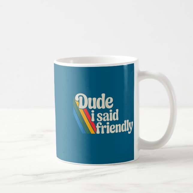 Men Dude Sa Minnsam Raider-sats Kaffemugg (Höger)