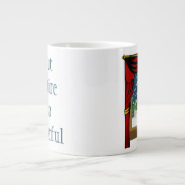 Men elden är så härlig jumbo mugg