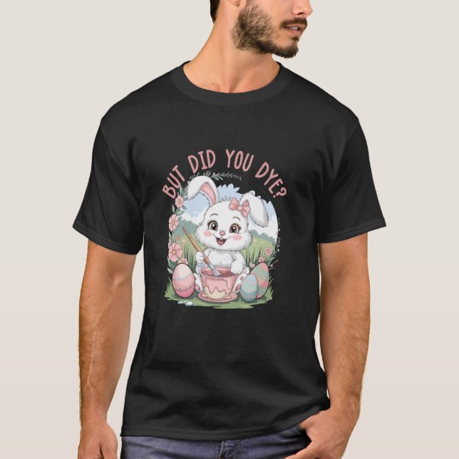 Men Färgade Du T Shirt (Framsida)