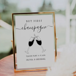 Men för det första, Champagne-minialistiskt Pub-te