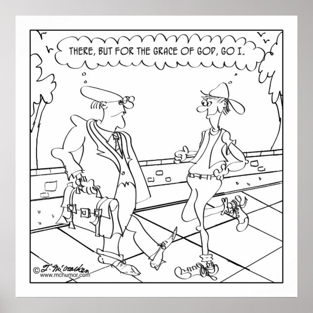 Men för Guds skull, gå jag Poster (Framsidan)