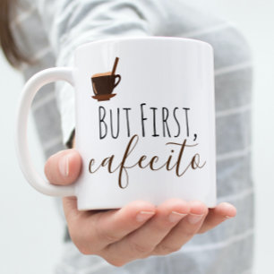 Men först Cafecito Coffee Mugg Cuban Espresso
