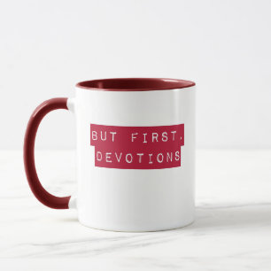 Men först, Devotions Burgundy Mugg