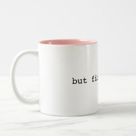 men först, JESUS inspirera kaffemugg