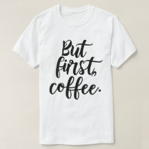 Men först kaffe | Chic Modern Skripttypsnitt