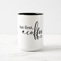 Men först kaffe Citat Kopp för daglig kaffeälskare