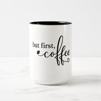 Men först kaffe Citat Kopp för daglig kaffeälskare
