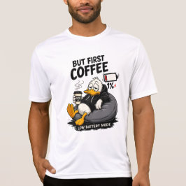 MEN FÖRST KAFFE Grafisk Tröja Presentidé