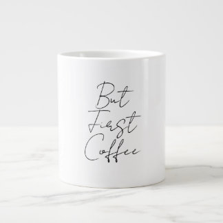 Men först kaffe jumbo mugg