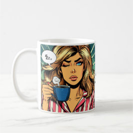 Men först kaffe. kaffemugg