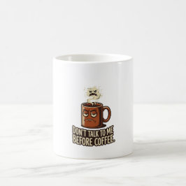 Men först, kaffe! kaffemugg