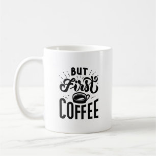 Men Först Kaffe Kaffemugg