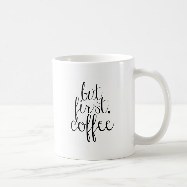 Men först, kaffe kaffemugg (Höger)