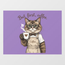 Men Först Kaffe Katt