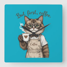 Men Först Kaffe Katt