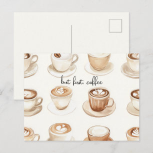 Men Först, Kaffe Koppar Vykort