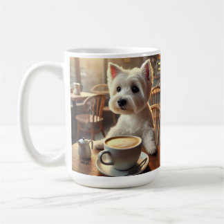 Men först.. Kaffe- och Westies-kaffe Mugg