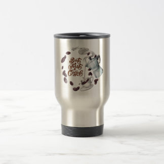Men först kaffe resemugg