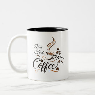 Men först kaffe Rolig kaffelskarare present Koppar