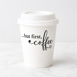 Men först kaffekopp för morgonkaffefanatiker