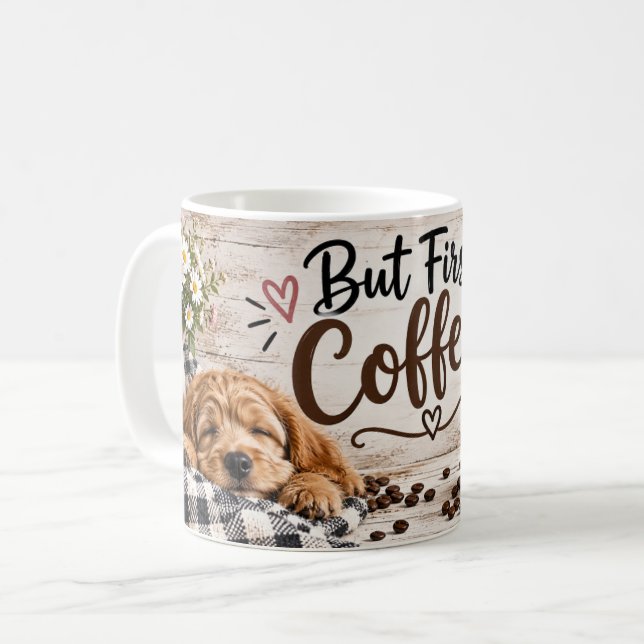 Men först, kaffemuggen kaffemugg (Framsida vänster)