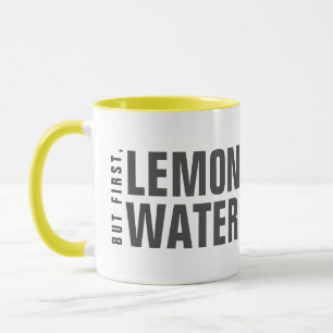 Men först, Lemon Vatten Mugg