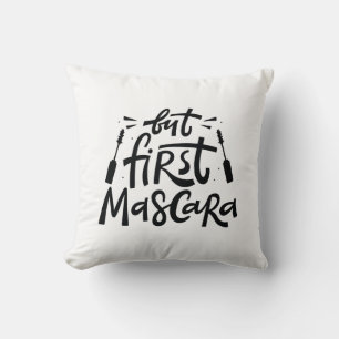 Men först Mascara Kudde