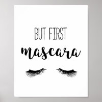Men först mascara